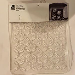 ~Umbra~ Clear 11” x 12” Sink Liner